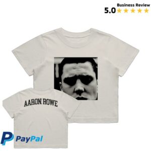 Aaron Rowe Merch Shop Store White Crop Shirt