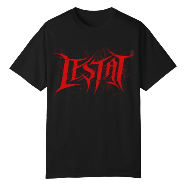 Amc Shop Merch The Vampire Lestat Headbanger Logo T-Shirt Black