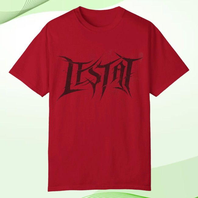 Amc Shop Merch The Vampire Lestat Headbanger Logo T-Shirt Red