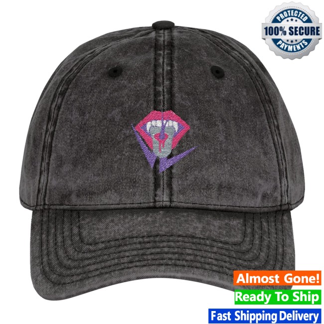 Amc Shop Merch The Vampire Lestat Tongue And Fangs Logo Hat