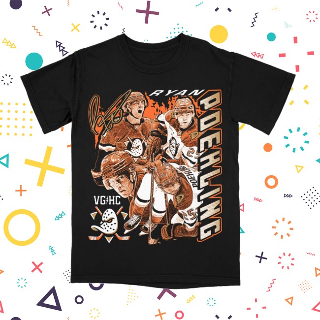 Anaheim Team Store Merch Poehling All Effort Shirt