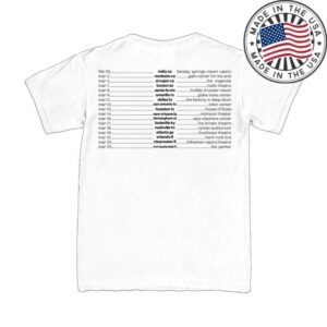 Andy Grammer Store Merch Monster Tour Shirt