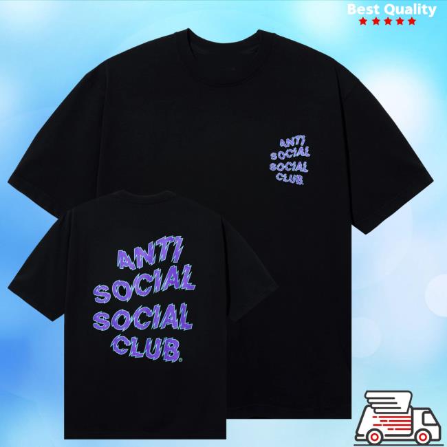 Anti Social Social Club Merch Shop Store Chaos Premium Tee Black