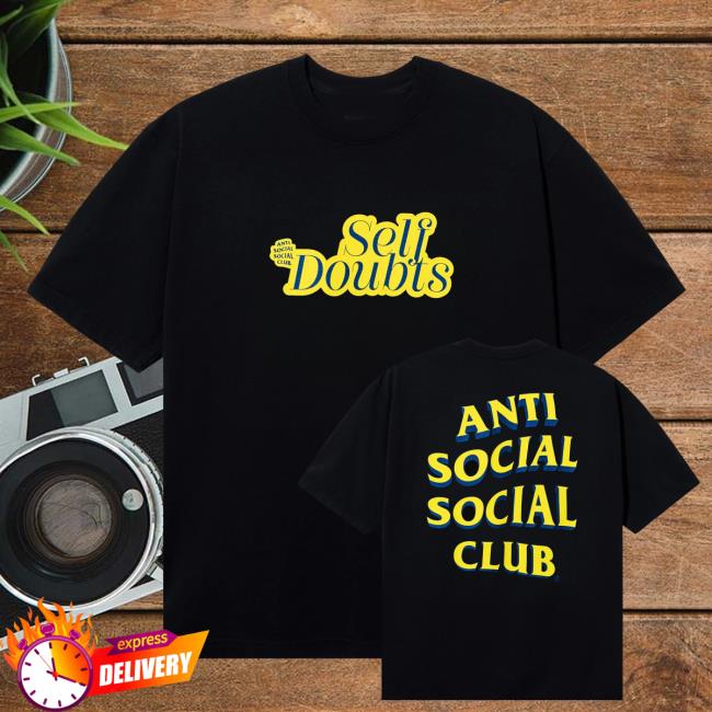 Anti Social Social Club Merch Shop Store I Doubt It Premium Tee Black