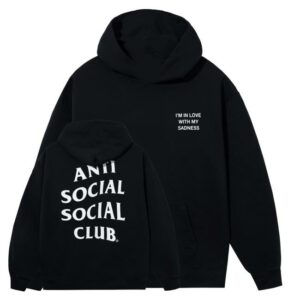 Anti Social Social Club Merch Shop Store Sadness Premium Hoodie