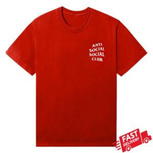 Anti Social Social Club Merch Store Assc Coca-Cola Drink Tee Fiery Red