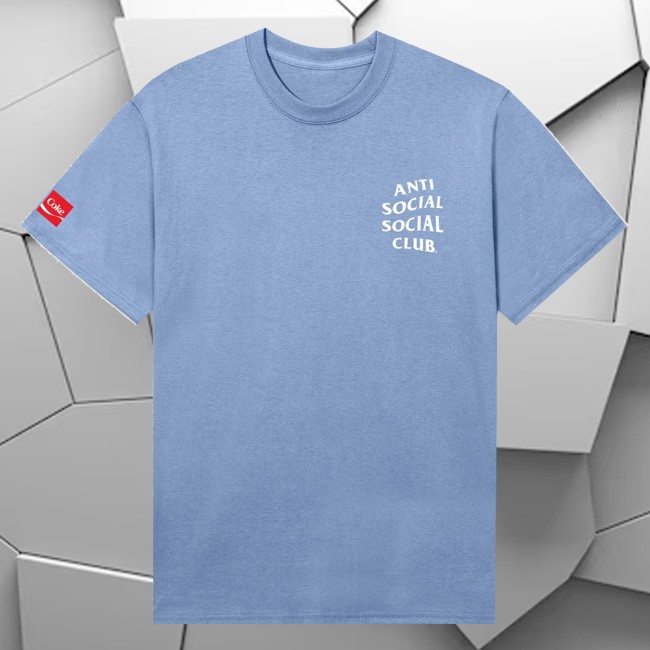 Anti Social Social Club Merch Store Assc Coca-Cola Ice Cold Tee Lt Blue 3 Anti Social Social Club Merch Store Assc Coca-Cola Ice Cold Tee Lt Blue