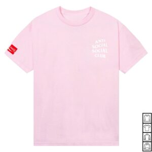 Anti Social Social Club Merch Store Assc Coca-Cola Vending V2 Tee Candy Pink