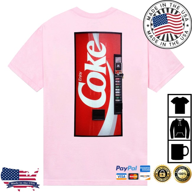 Anti Social Social Club Merch Store Assc Coca-Cola Vending V2 Tee Candy Pink 5 Anti Social Social Club Merch Store Assc Coca-Cola Vending V2 Tee Candy Pink