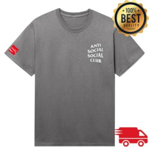 Anti Social Social Club Merch Store Assc Coca-Cola Vending V2 Tee Medium Grey