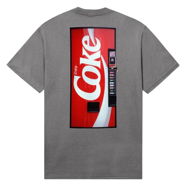 Anti Social Social Club Merch Store Assc Coca-Cola Vending V2 Tee Medium Grey 5 Anti Social Social Club Merch Store Assc Coca-Cola Vending V2 Tee Medium Grey