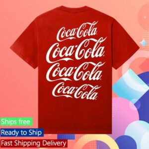 Anti Social Social Club Store Merch Assc Coca-Cola Drink Shirt Red