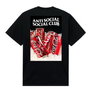 Anti Social Social Club Store Merch Assc Coca-Cola Ice Cold Tee Black