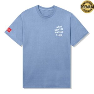 Anti Social Social Club Store Merch Assc Coca-Cola Ice Cold Tee Light Blue