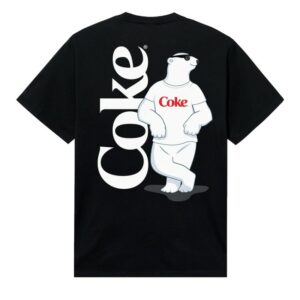 Anti Social Social Club Store Merch Assc Coca-Cola Polar Bear Coke Shirt Black