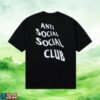 Anti Social Social Club Store Merch Blame Premium Shirt Black