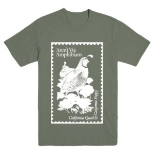 Aren't We Amphibians Merch Store Cali Stamp Tee