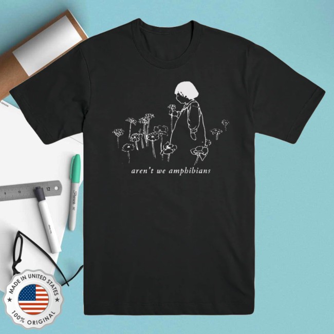 Aren't We Amphibians Merch Store Flower Girl Tee