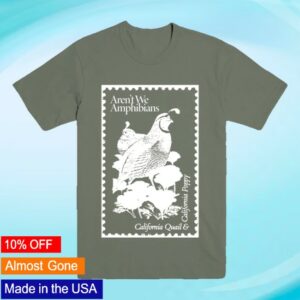 Aren't We Amphibians Store Merch Cali Stamp Shirt