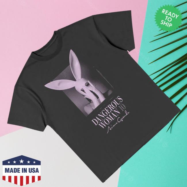 Ariana Grande Merch Dangerous Woman 10 Logo Shirt