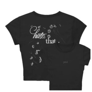 Ariana Grande Merch Shop Store Hate That I Made You Love Me Baby Tee