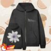 Ariana Grande Merch Shop Store Hate That I Made You Love Me Flower Zip Hoodie