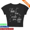 Ariana Grande Merch Store Hate That I Made You Love Me Baby Tee