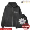 Ariana Grande Merch Store Hate That I Made You Love Me Flower Zip Hoodie