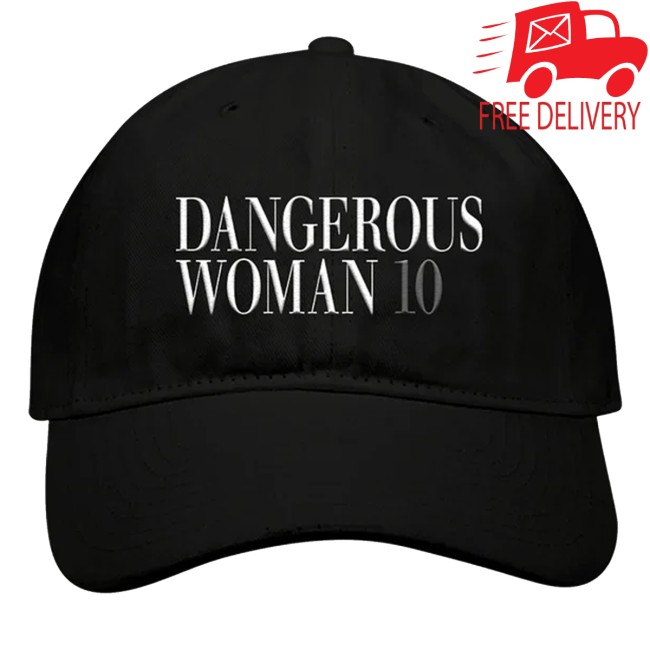 Ariana Grande Store Merch Dangerous Woman 10 Hat Black