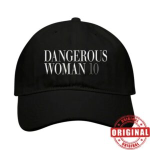 Ariana Grande Store Merch Dangerous Woman 10 Hat (Black)