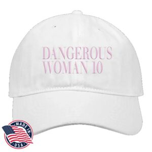 Ariana Grande Store Merch Dangerous Woman 10 Hat White