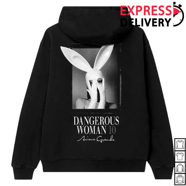 Ariana Grande Store Merch Dangerous Woman 10 Hoodie
