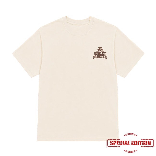 Ashley Mcbryde Store Merch Wild - Ivory Truck Shirt