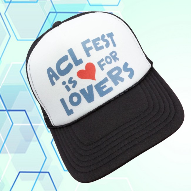 Austin City Limits Music Festival Store Merch Acl Fest Is For Lovers Trucker Hat