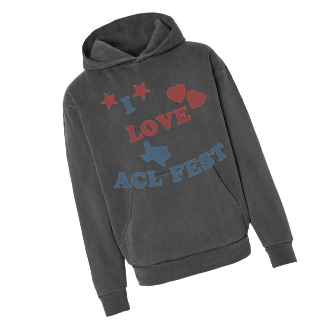 Austin City Limits Music Festival Store Merch I Love Acl Fest Hoodie