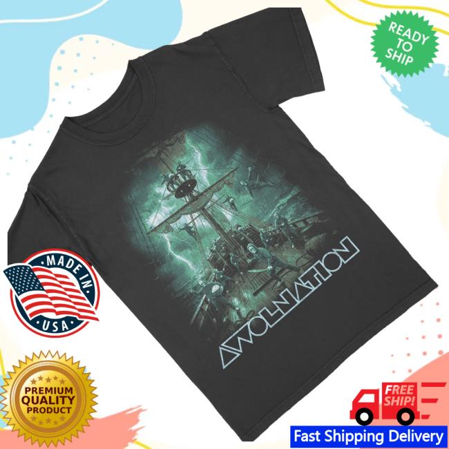 Awolnation Merch Shiprocked Tee Shirt