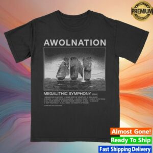 Awolnation Merch Store Megalithic Symphony 15Th Anniversary Tee