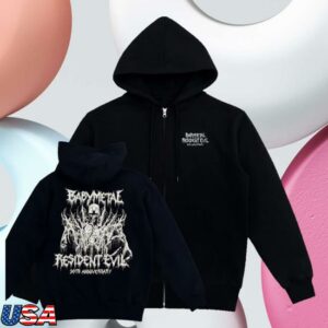 Baby Metal Merch Shop Store Metal Outbreak Zip-Up Hoodie