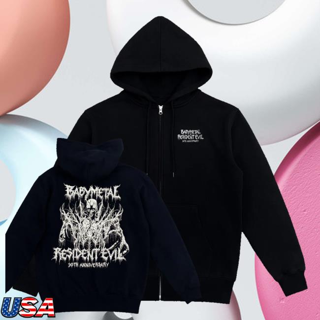 Baby Metal Merch Shop Store Metal Outbreak Zip-Up Hoodie 3 Baby Metal Merch Shop Store Metal Outbreak Zip-Up Hoodie