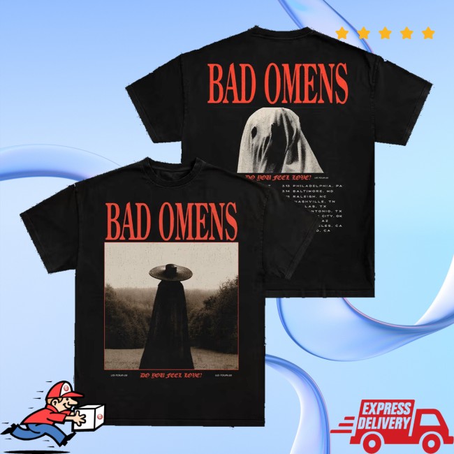 Bad Omens Store Merch Can't Leave Shirt