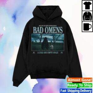 Bad Omens Store Merch Empty Space Hoodie Black