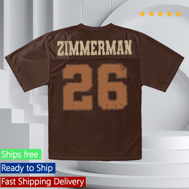 Bailey Zimmerman Store Merch Dnsr 26 Brown Jersey