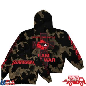 Beartooth Band Merch Shop Store I Am The War Dye Hoodie