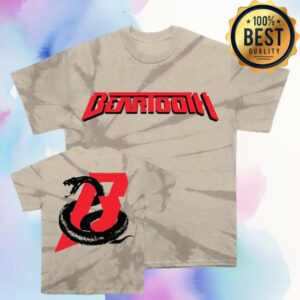 Beartooth Band Merch Shop Store Snake On My Back Pe Dye Tee