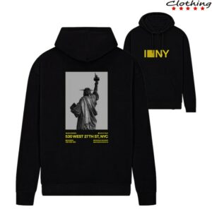 Bedrock Music Store Merch Live At Twilo Liberty Black Hoodie