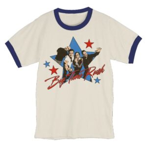 Big Time Rush Merch Store Big Time Rush Ringer Tee Blue