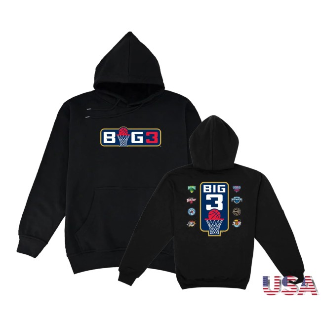 Big3 Store Merch Big3 Official League Hoodie