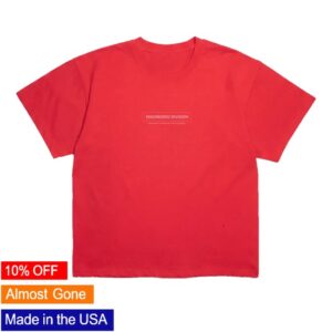 Bloody Sunday Store Merch Frag Shirt Red