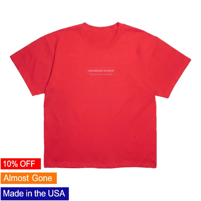 Bloody Sunday Store Merch Frag Shirt Red