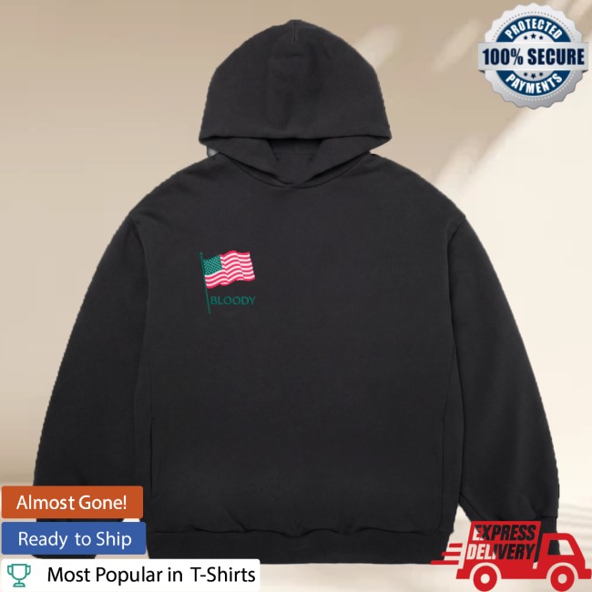 Bloody Sunday Store Merch I Voted Hoodie Black